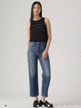 Levi’s Ribcage Straight Ankle Jeans